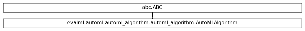 Inheritance diagram of AutoMLAlgorithm